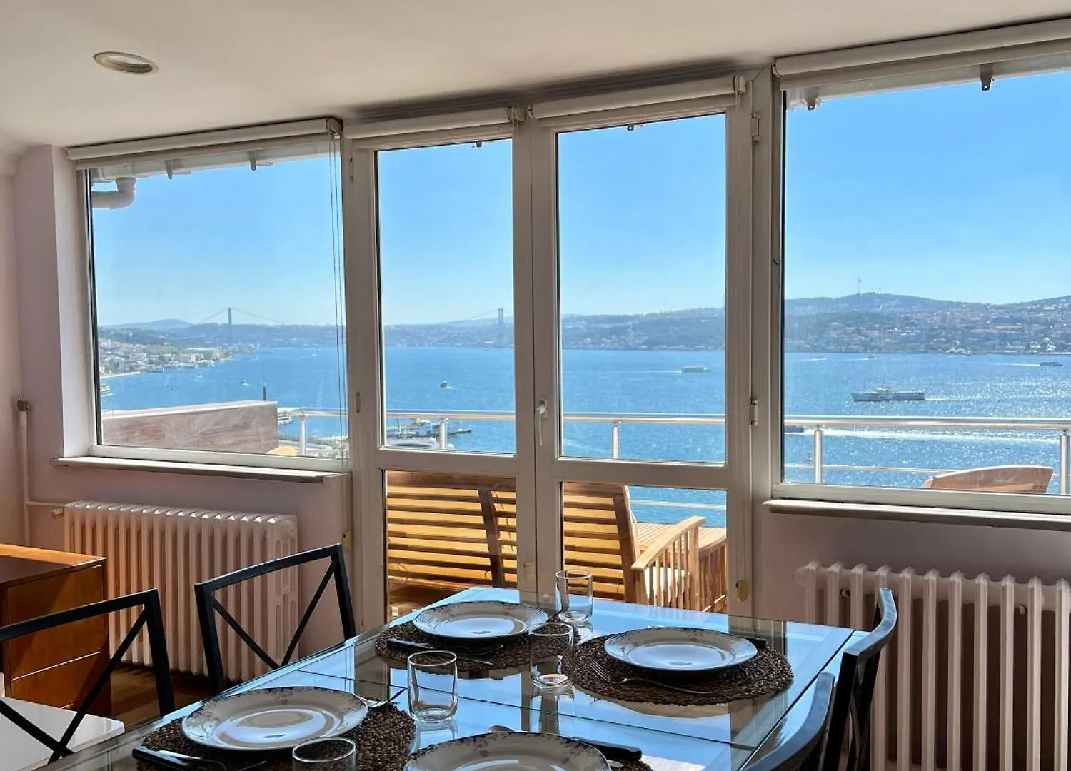 Deluxe Duplex In City Center With 210 Degrees Bosphorus Viewed Istanbul Apartment